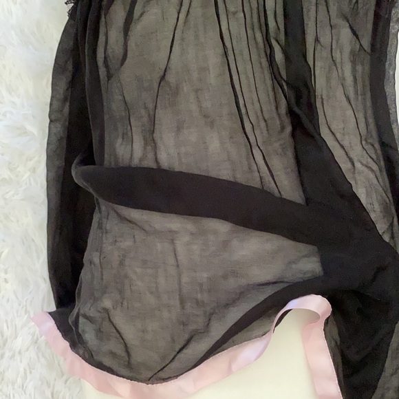 Victoria’s Secret sexy mesh and ribbon babydoll - Picture 3 of 7